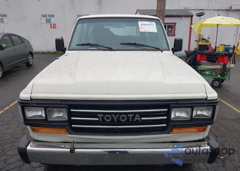 1988 Toyota Land Cruiser Fj62 Gx z USA, uszkodzony, nr VIN JT3FJ62G5J0081278